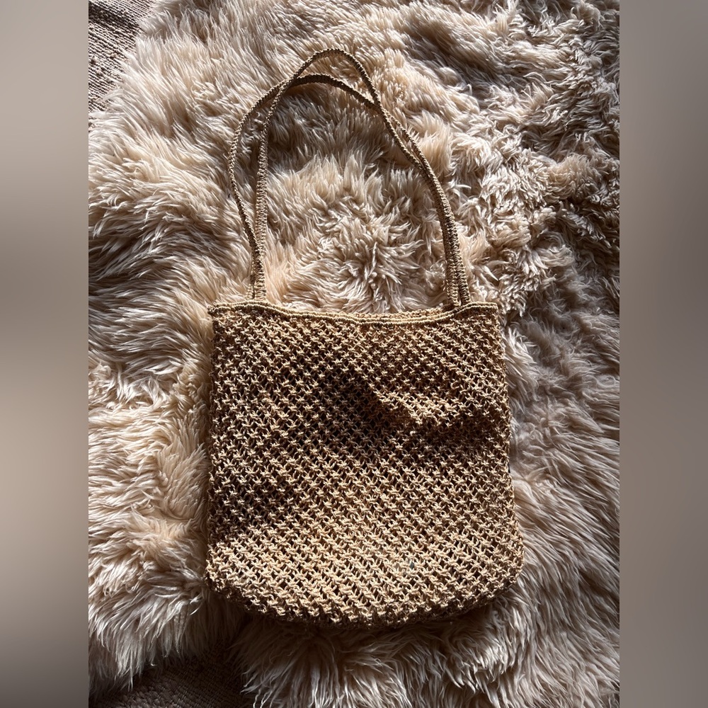 Tentree Natural Woven Tote Bag